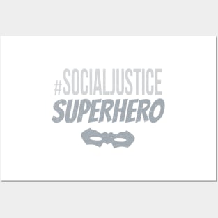 #SocialJustice Superhero - Hashtag for the Resistance Posters and Art